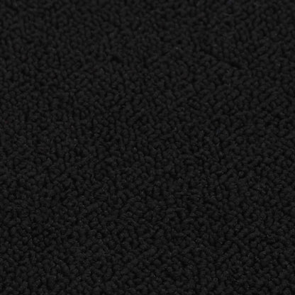 Antirutsch Stufenmatten 15 Stk. 60x25 cm Schwarz Rechteckig