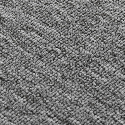 Antirutsch Stufenmatten 15 Stk. 60x25 cm Grau Rechteckig
