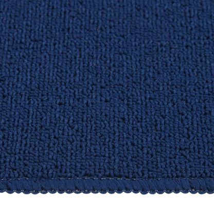 Antirutsch Stufenmatten 15 Stk. 75x20 cm Marineblau Rechteckig