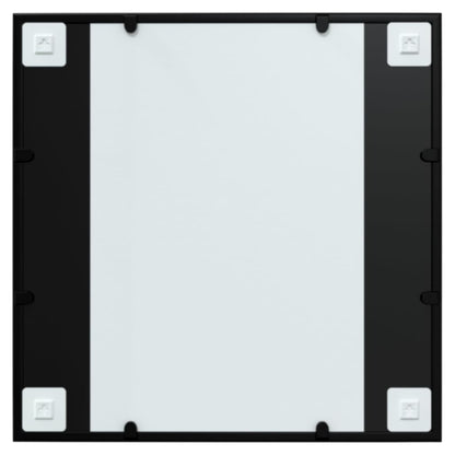 Wandspiegel Schwarz 60x60 cm Metall