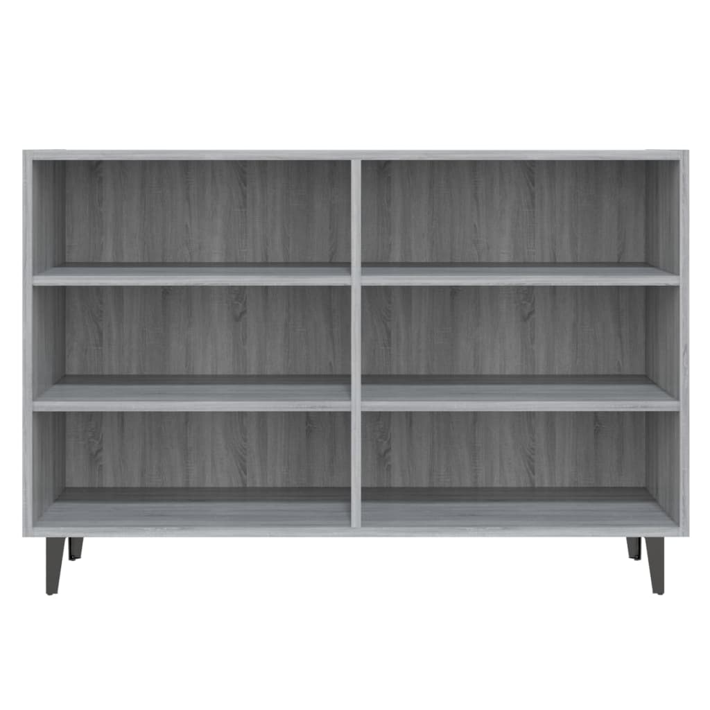 Sideboard Grau Sonoma 103,5x35x70 cm Holzwerkstoff