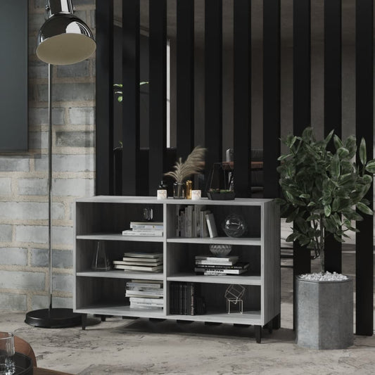 Sideboard Grau Sonoma 103,5x35x70 cm Holzwerkstoff