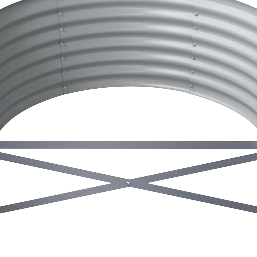 Hochbeet Verzinkter Stahl 296x80x36 cm Anthrazit
