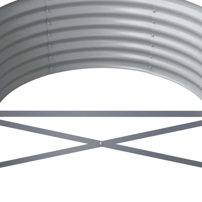 Hochbeet Verzinkter Stahl 296x80x36 cm Anthrazit