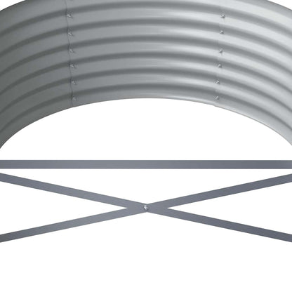 Hochbeet Verzinkter Stahl 620x80x36 cm Anthrazit