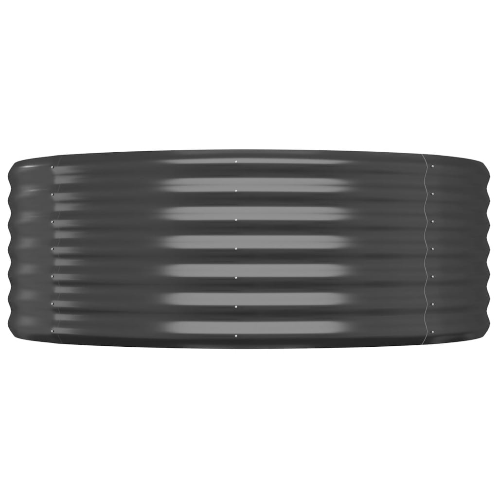 Hochbeet Verzinkter Stahl 175x100x36 cm Anthrazit