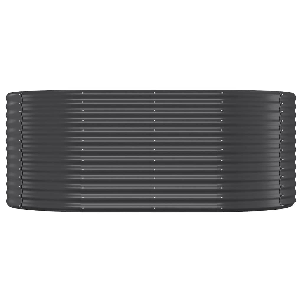 Hochbeet Verzinkter Stahl 175x100x68 cm Anthrazit