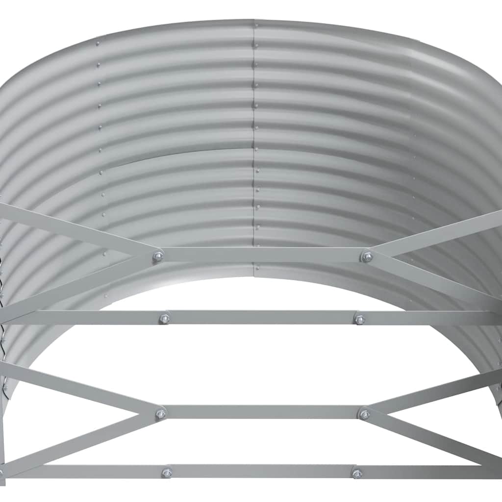 Hochbeet Verzinkter Stahl 322x100x68 cm Anthrazit