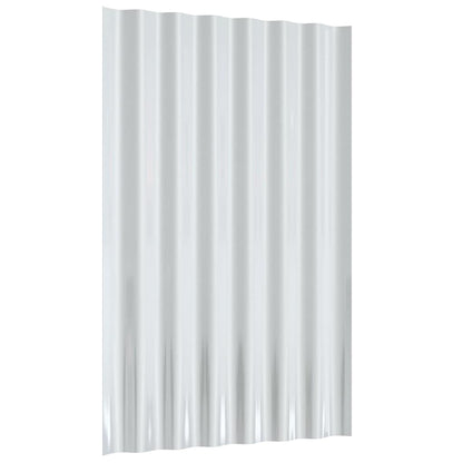 Dachpaneele 12 Stk Verzinkter Stahl Anthrazit 60x36 cm