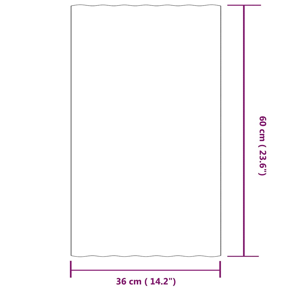 Dachpaneele 36 Stk. Verzinkter Stahl Anthrazit 60x36cm