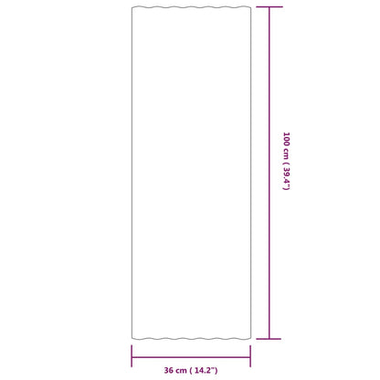 Dachpaneele 12 Stk Verzinkter Stahl Anthrazit 100x36cm