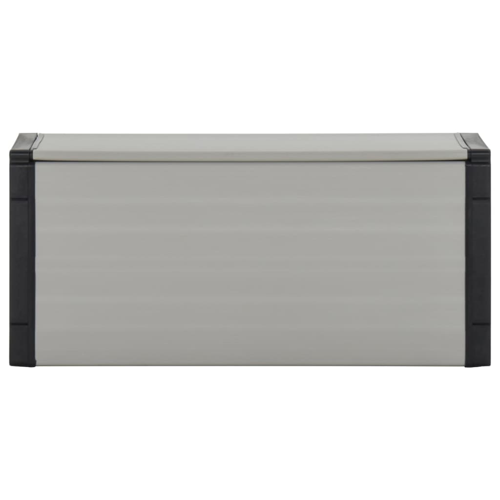 Mülltonnenbox Grau 85x34x40 cm
