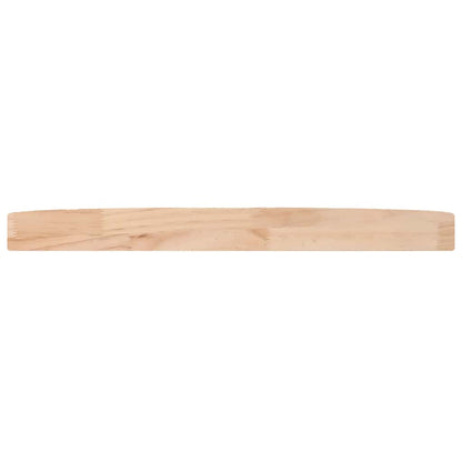 Tischplatte Ø40x2,5 cm Massivholz Kiefer