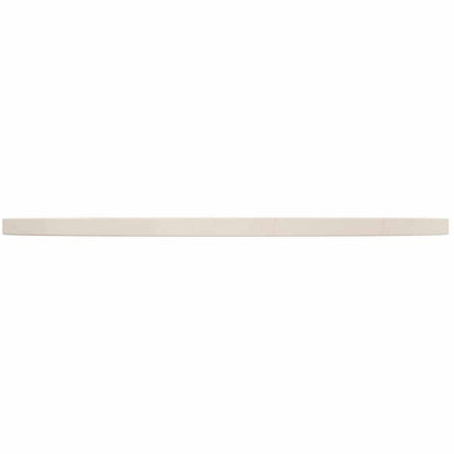 Tischplatte Weiß Ø70x2,5 cm Massivholz Kiefer