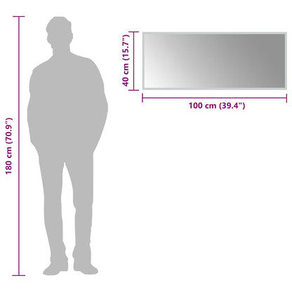 LED-Badspiegel 100x40 cm