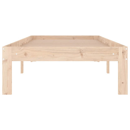 Massivholzbett 75x190 cm