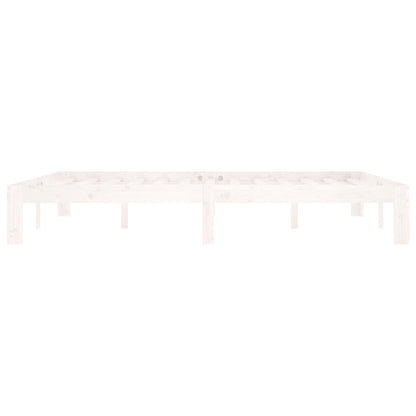 Massivholzbett Weiß Kiefer 160x200 cm