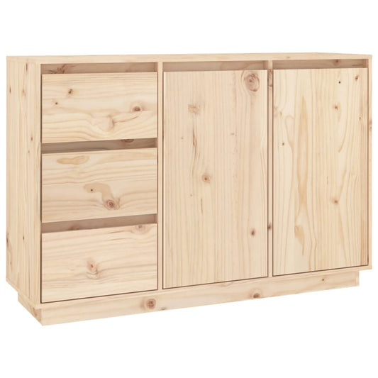 Sideboard 111x34x75 cm Massivholz Kiefer