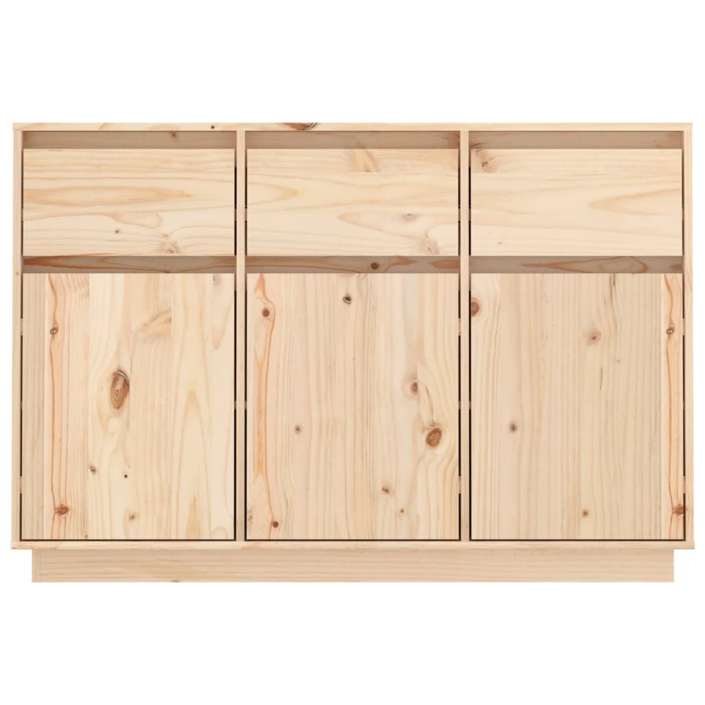 Skænk 110x34x75 cm massiv fyrretræ