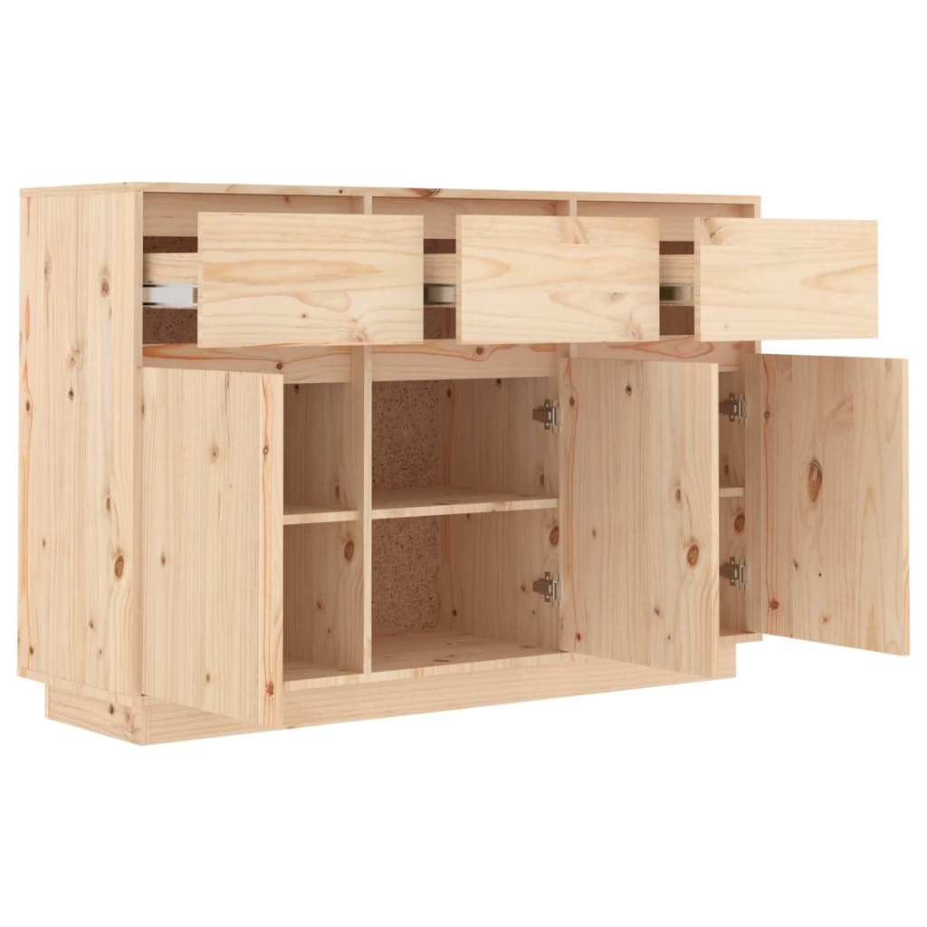 Skænk 110x34x75 cm massiv fyrretræ