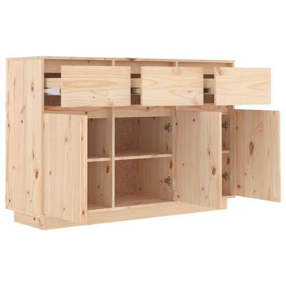 Skænk 110x34x75 cm massiv fyrretræ