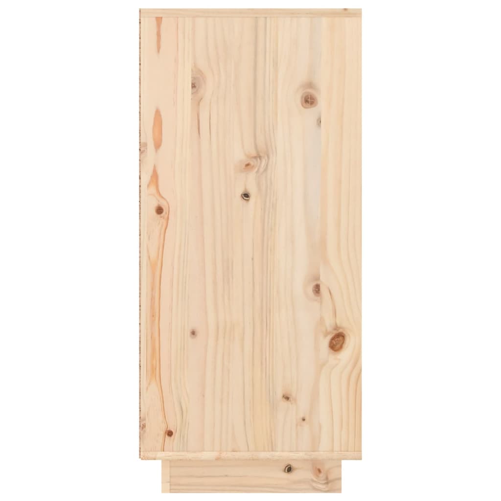 Skænk 110x34x75 cm massiv fyrretræ