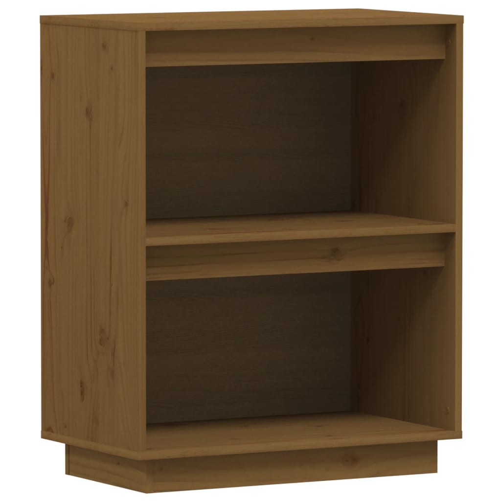 Sideskab Honningbrun 60x34x75 cm Massiv Fyr