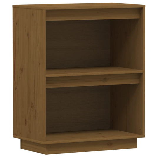 Sideskab Honningbrun 60x34x75 cm Massiv Fyr