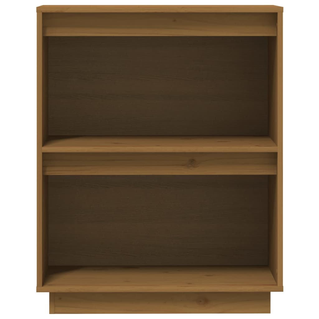 Sideskab Honningbrun 60x34x75 cm Massiv Fyr