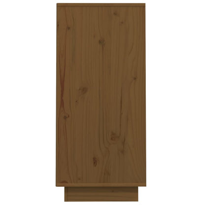 Sideskab Honningbrun 60x34x75 cm Massiv Fyr