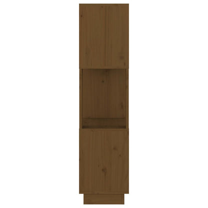 Bücherregal/Raumteiler Honigbraun 51x25x101cm Massivholz Kiefer