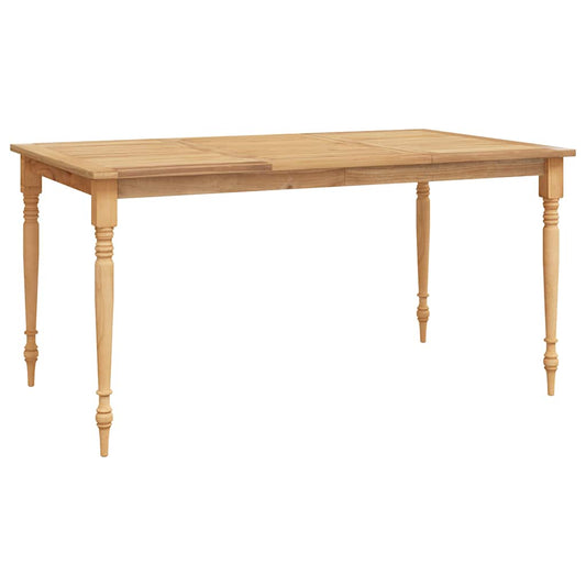 Bartisch Klappbar 90x65x105 cm Massivholz Teak