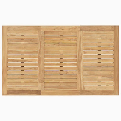 Bartisch Klappbar 90x65x105 cm Massivholz Teak