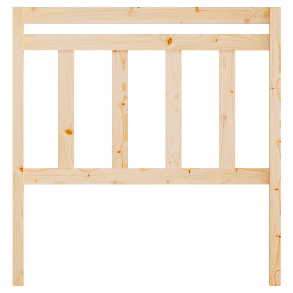 Kopfteil 81x4x100 cm Massivholz Kiefer
