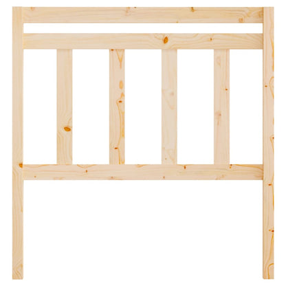 Kopfteil 81x4x100 cm Massivholz Kiefer