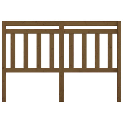 Kopfteil Honigbraun 156x4x100 cm Massivholz Kiefer