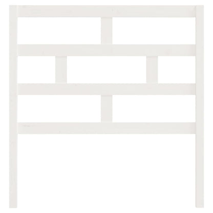 Kopfteil Weiß 96x4x100 cm Massivholz Kiefer