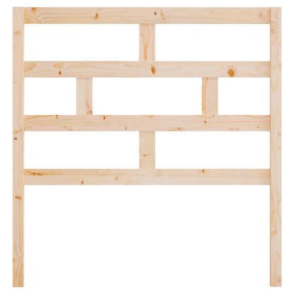 Kopfteil 106x4x100 cm Massivholz Kiefer