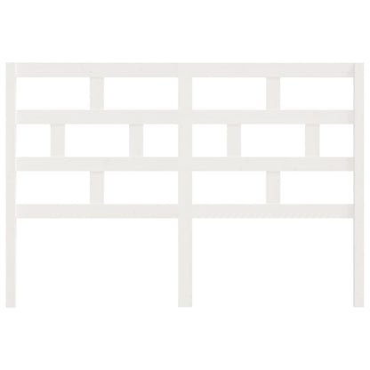 Kopfteil Weiß 146x4x100 cm Massivholz Kiefer