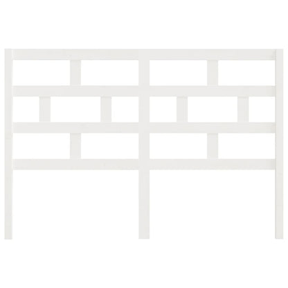 Kopfteil Weiß 156x4x100 cm Massivholz Kiefer