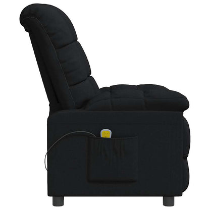 Massagesessel Schwarz Stoff