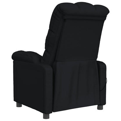 Massagesessel Schwarz Stoff
