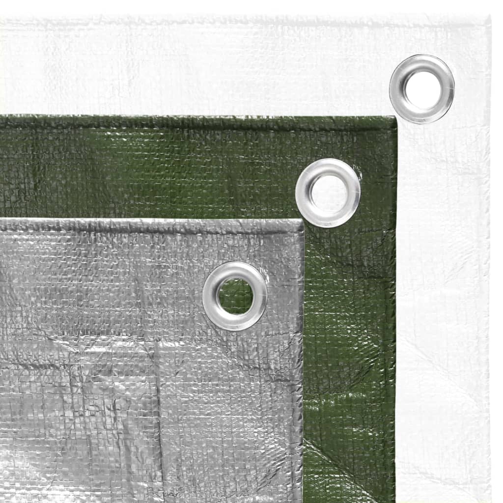 Presenning 180 g/m² 4x6 m Hvid HDPE