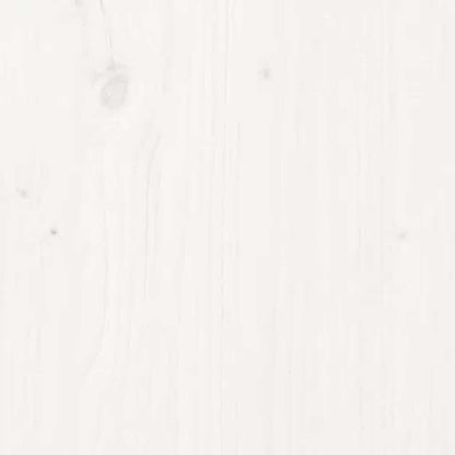 Sideboards 2 Stk. Weiß 39x35x80 cm Massivholz Kiefer