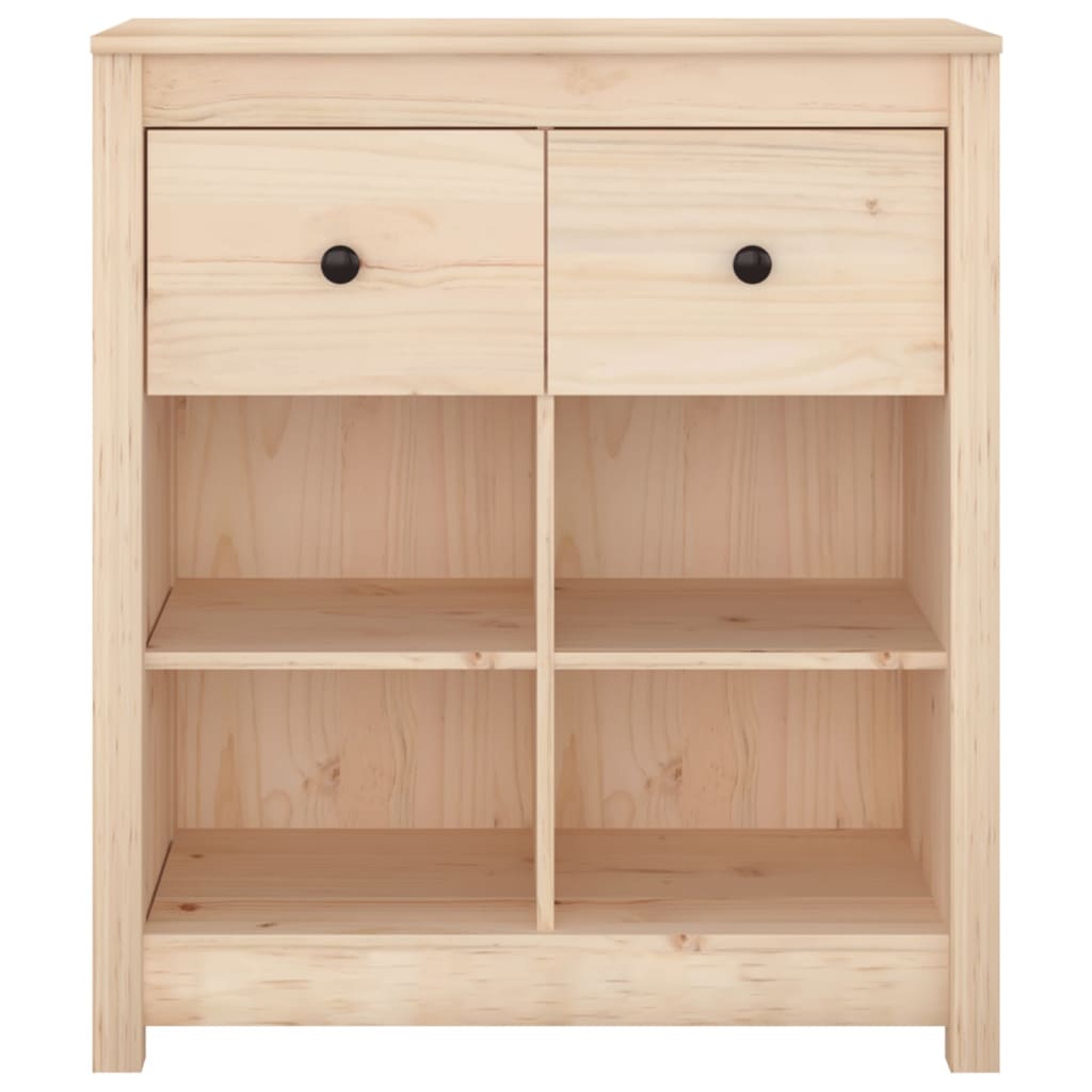 Sideboard 70x35x80 cm Massivholz Kiefer