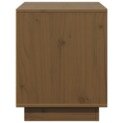 TV-Schrank Honigbraun 74x35x44 cm Massivholz Kiefer