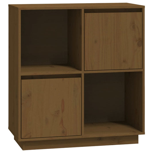 Sideboard Honigbraun 74x35x80 cm Massivholz Kiefer