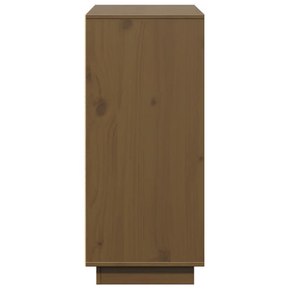Sideboard Honigbraun 110,5x35x80 cm Massivholz Kiefer