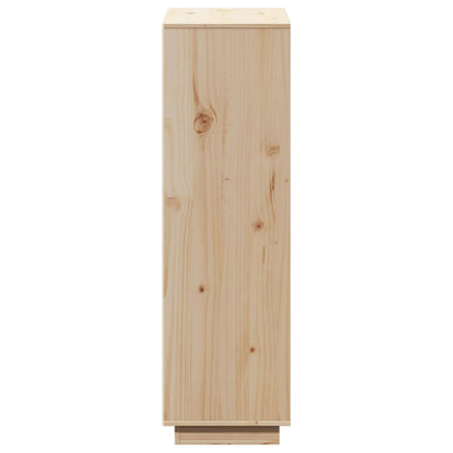 Highboard 110,5x35x117 cm Massivholz Kiefer