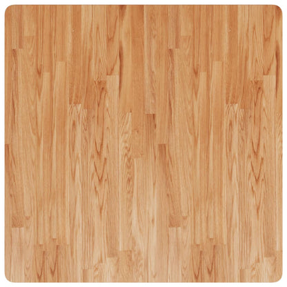 Tischplatte Quadratisch Hellbraun 90x90x2,5cm Behandelte Eiche